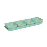 CONCERTO (Tiffany Green) VERDE ACQUA Square Tiny Bowl 8 Cm