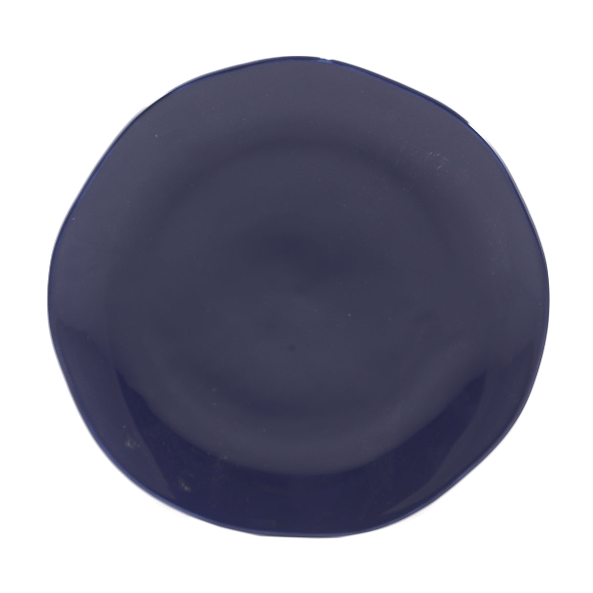 BLUE ROUND PLATTER CM 30