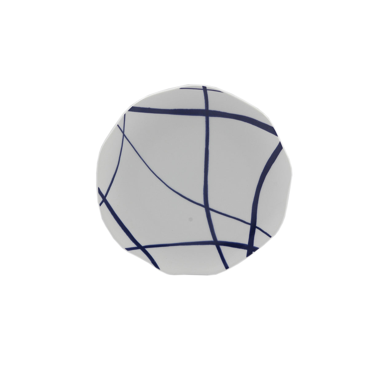 BLUE Salad Plate Cm 20 Lines