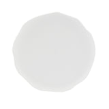 White Round Platter Cm 30