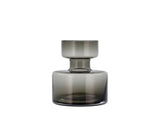 Vase Tubular 20 cm Smoke Glass