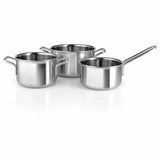 Stainless Steel 3 pcs. Cookware set 1.1 l 2.2 l 3.6 l