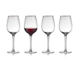 Red wine glass Palermo Gold 40 cl 4 pcs