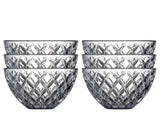 Bowl Sorrento 12 cm 6 pcs Clear Glass