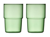 Drinking glass Torino 40 cl 2 pcs Green