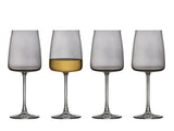 White wine glass Zero 43 cl 4 pcs Smoke