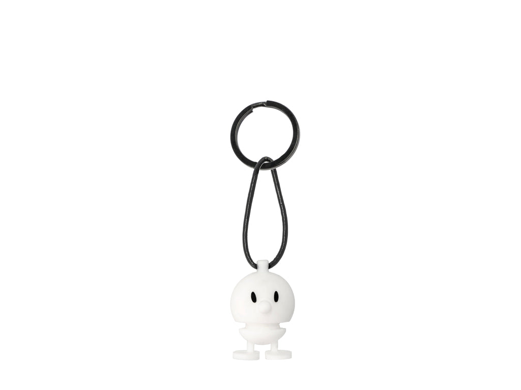 Hoptimist Keychain Bumble White