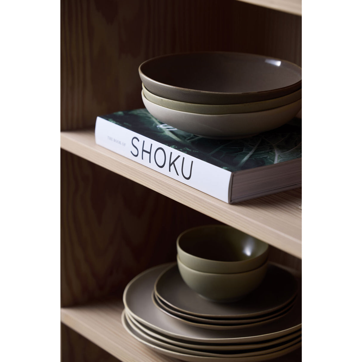 Dinner plate Shoku 27 cm Warm Brown