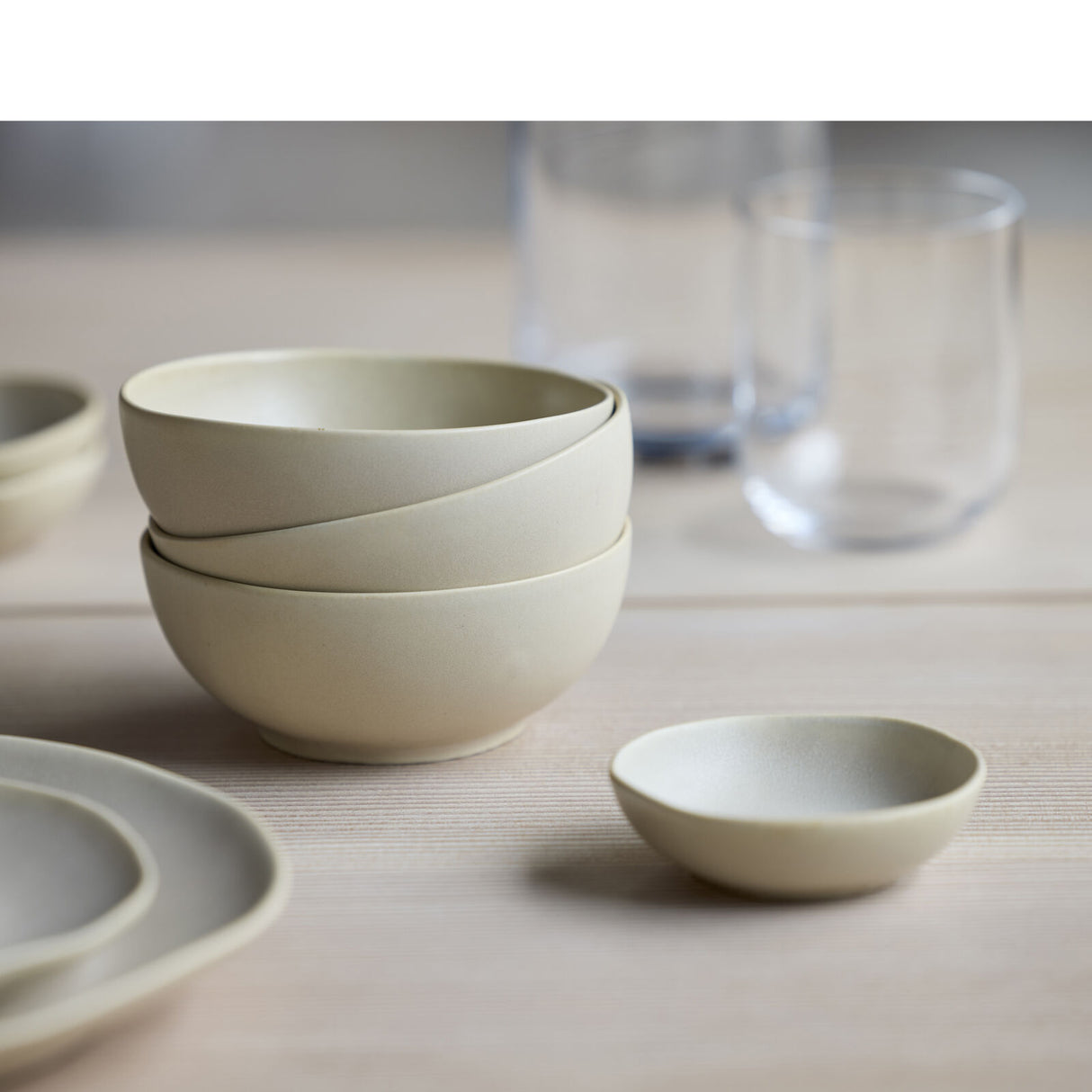 Bowl Shoku 12.5 cm Soft Beige