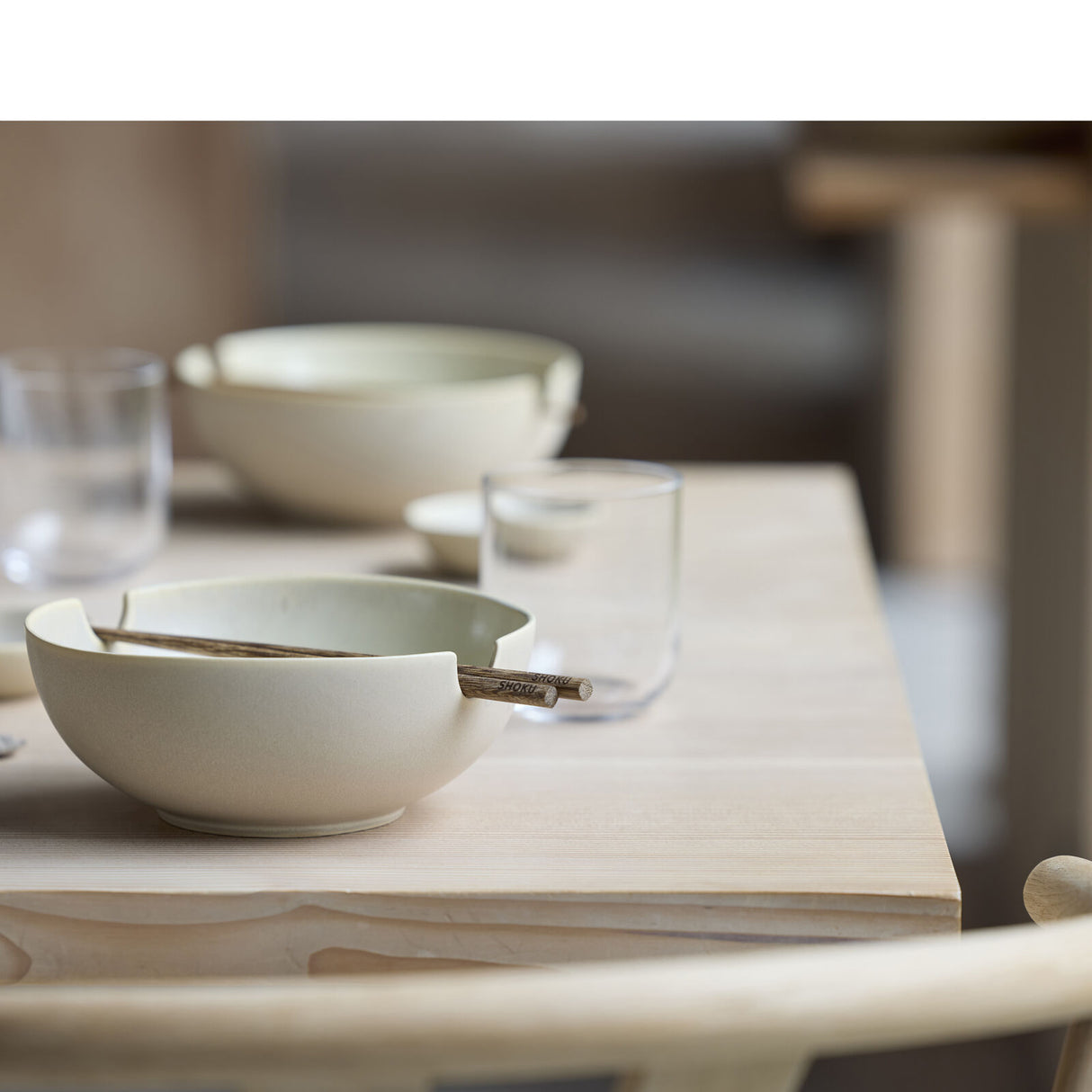 Ramen bowl Shoku 18.5 cm Soft Beige