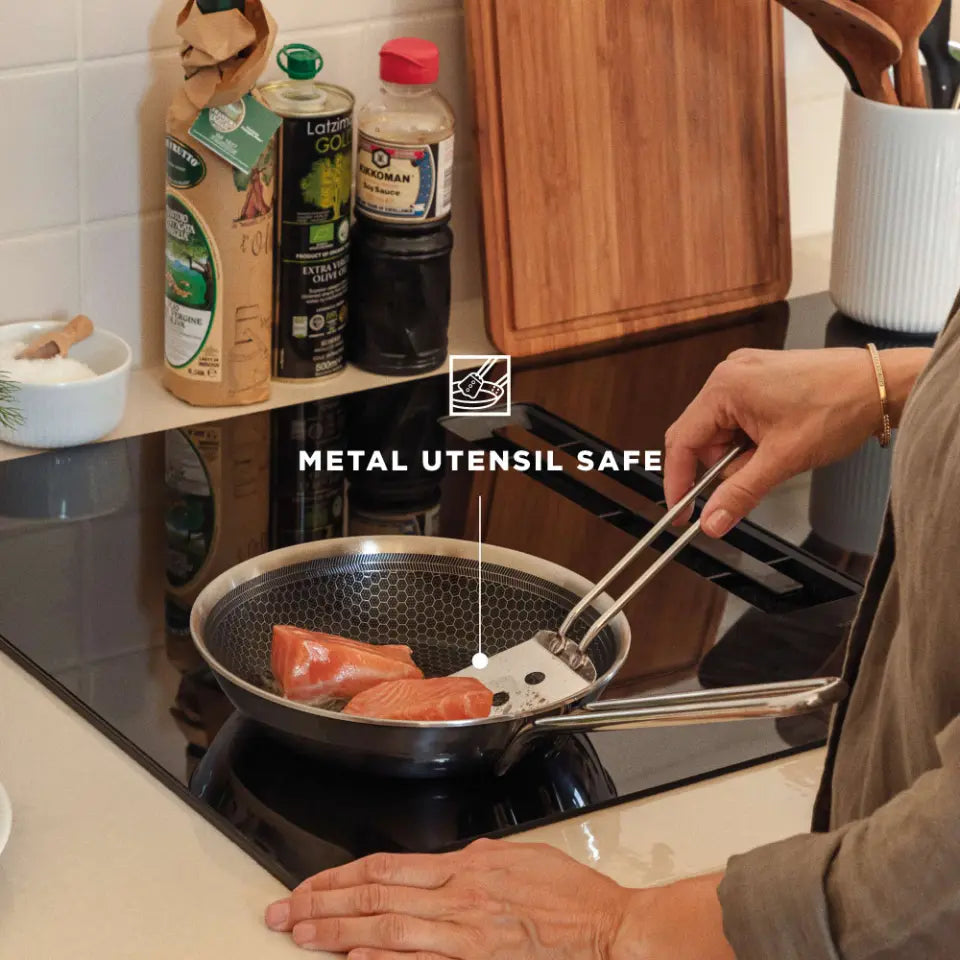 Multi Frying pan 20 cm Mosaic ceramic Slip-Let® coating