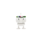 Hoptimist Midsommar Bumble 4,5 x 5,9 x 7,5 cm S White ABS/St