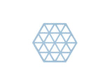 Trivet Triangles Blue