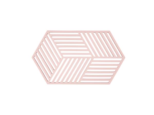 Trivet Hexagon Rose L24