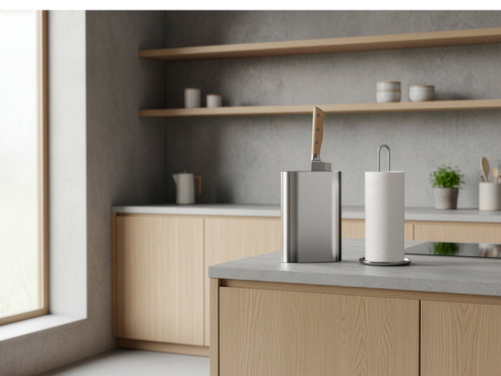 Knife block Singles Stainless Steel