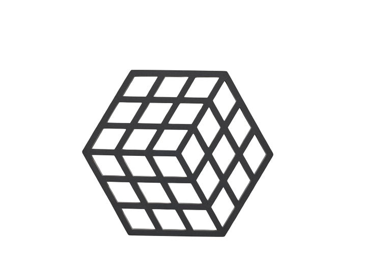Trivet Cube Black
