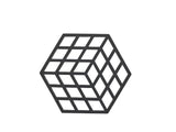 Trivet Cube Black
