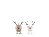 Hoptimist Reindeer Bumble set Latte/White Mini