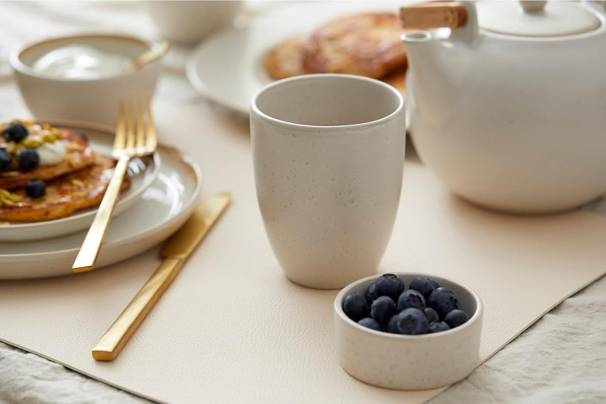 Mug 19 cl Cream/cream BITZ