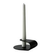 Nightlight Candlestick Matt Black 18/0 Steel