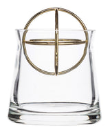 Vase S w. SS Ball Goldplated