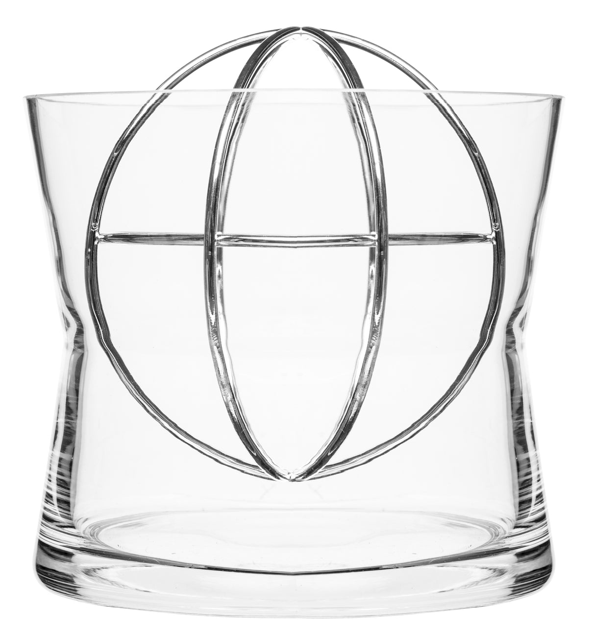 Vase L w. SS Ball Stainless