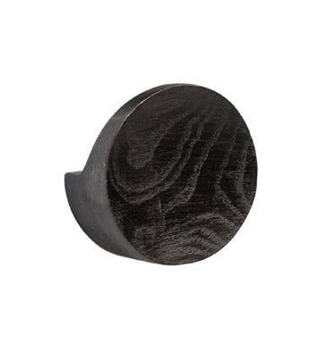 Hooks Ash Black Medium  Diam. 9 cm