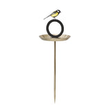Bird Bath  Stainless steel  Goldplated