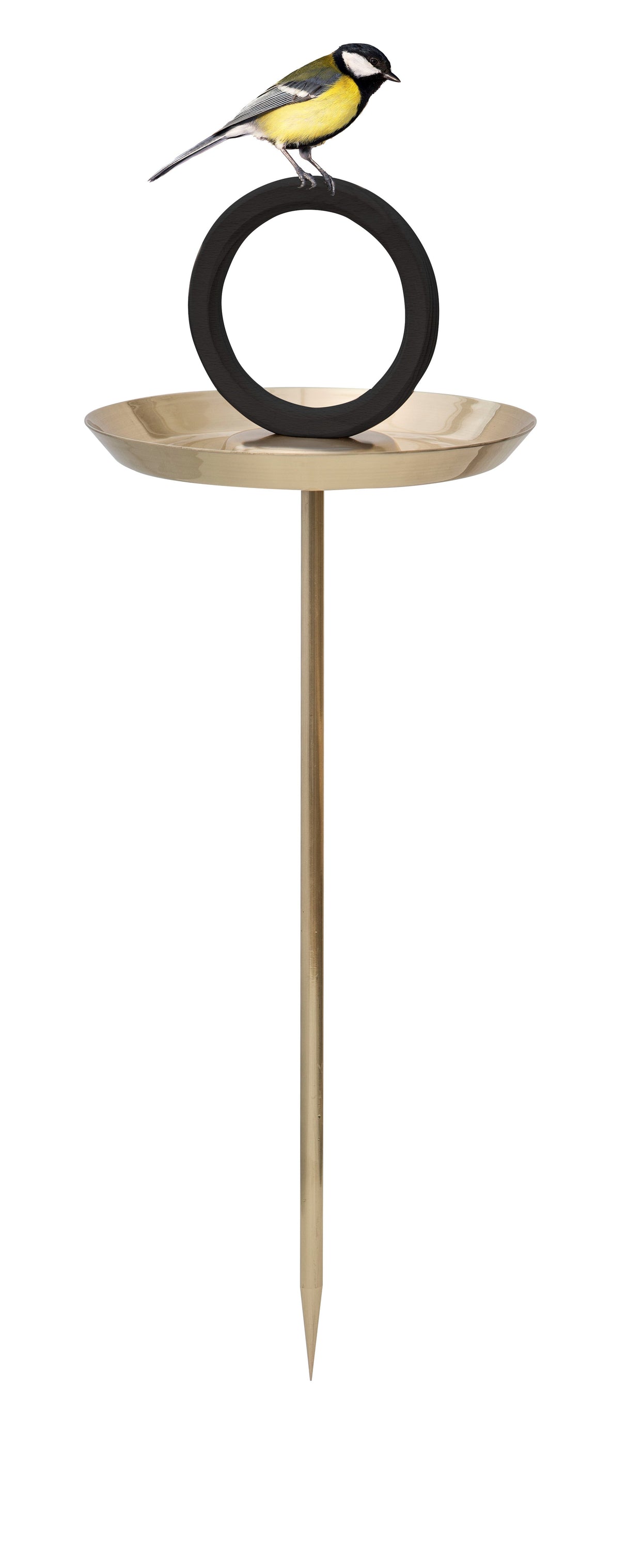 Bird Bath  Stainless steel  Goldplated