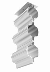Mounting rail 3 pack Aluminium