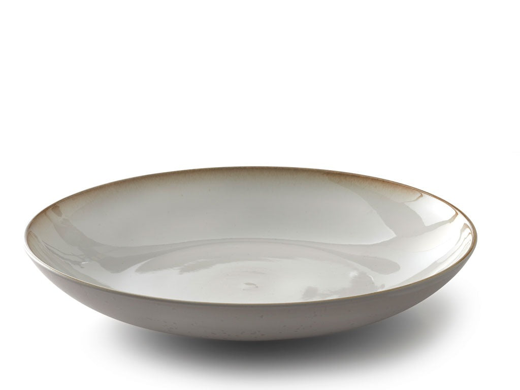 Dish D40 cm Cream/cream BITZ
