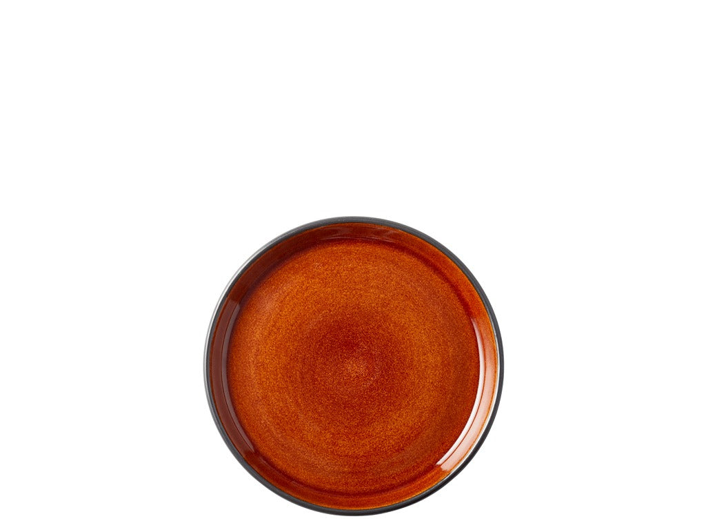 Plate Gastro 17cm Black/Amber BITZ