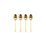 Tea spoon 14,2 cm 4 pcs Brass