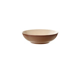 Salad bowl Wood 24 cm Wood/Sand Stoneware