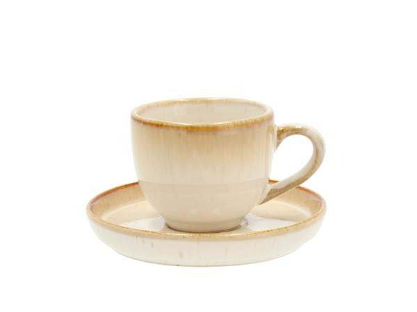 Espresso with saucer 7 cl Cream