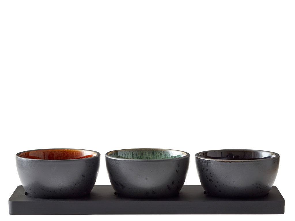 Cabaret set 10cm Black/dark 4pcs