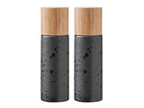 Salt & Pepper 17cm Matte black BITZ