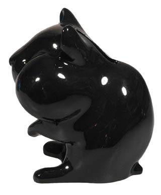 Hamster Money Bank Black