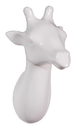 GIRAFFE wall hook White