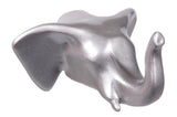 Elephant Coat Hook Silver
