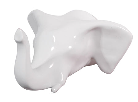 ELEPHANT wall hook White