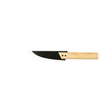 Eve - Steel knife with mapple wood handle 8 cm