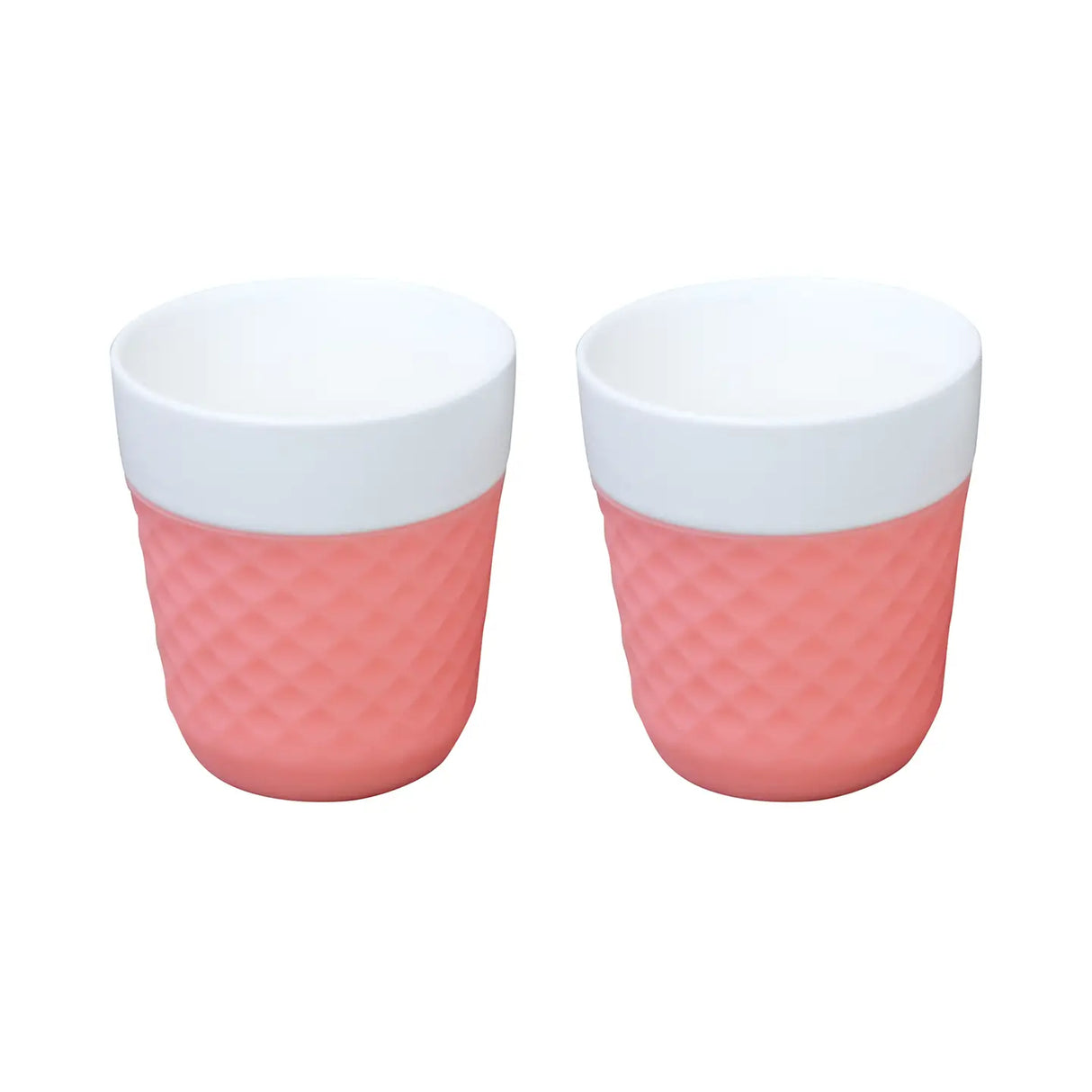 Lola 2 porcelaine tea cups - pink