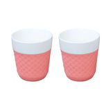 Lola 2 porcelaine tea cups - pink