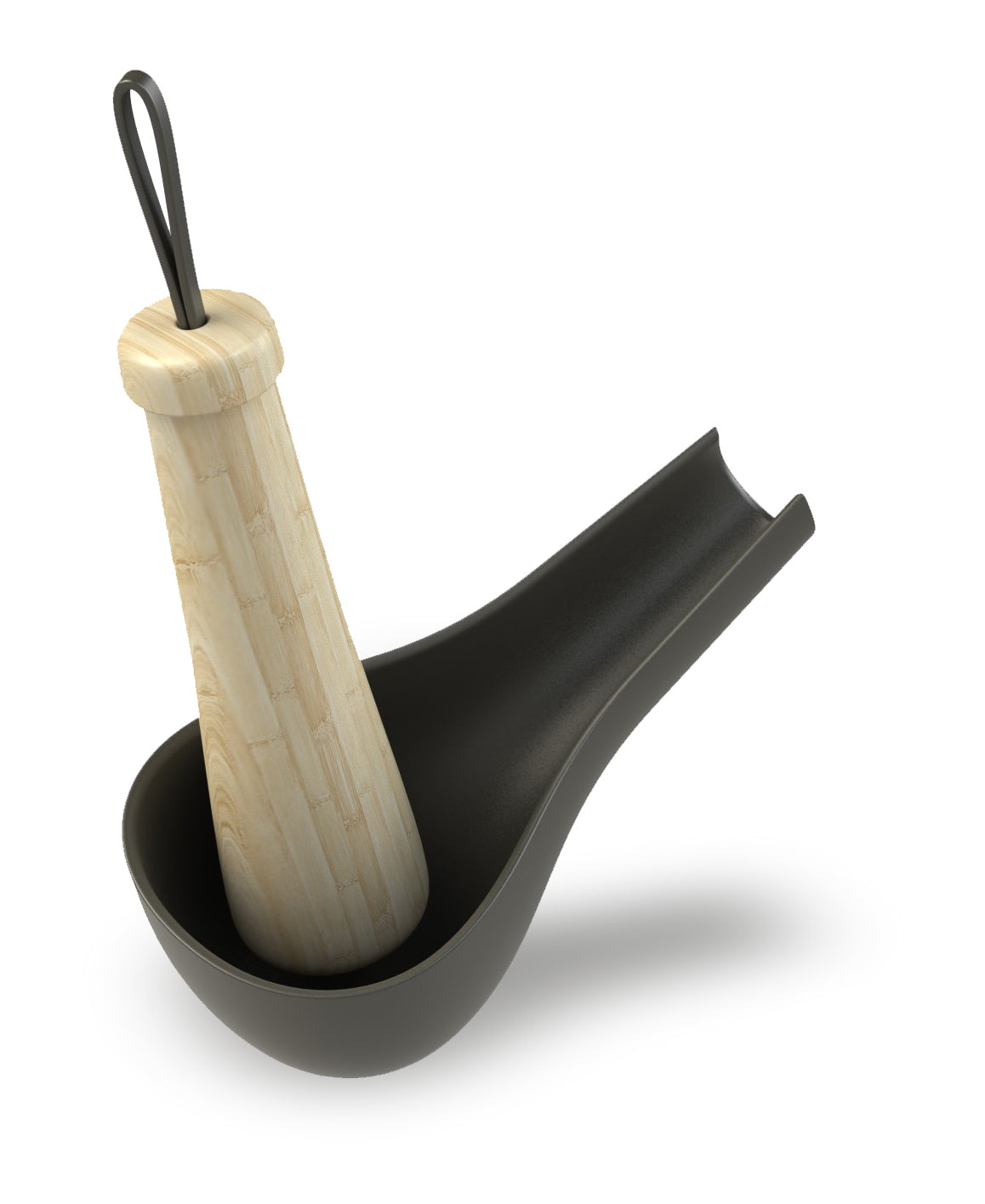 Morty Mortar and pestle - black