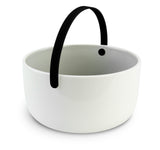 Promenade - Ceramic bowl diam 15 cm with handle - black