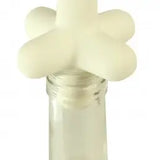 Spark Bottle stopper for wine  champagne  beer bottles - white