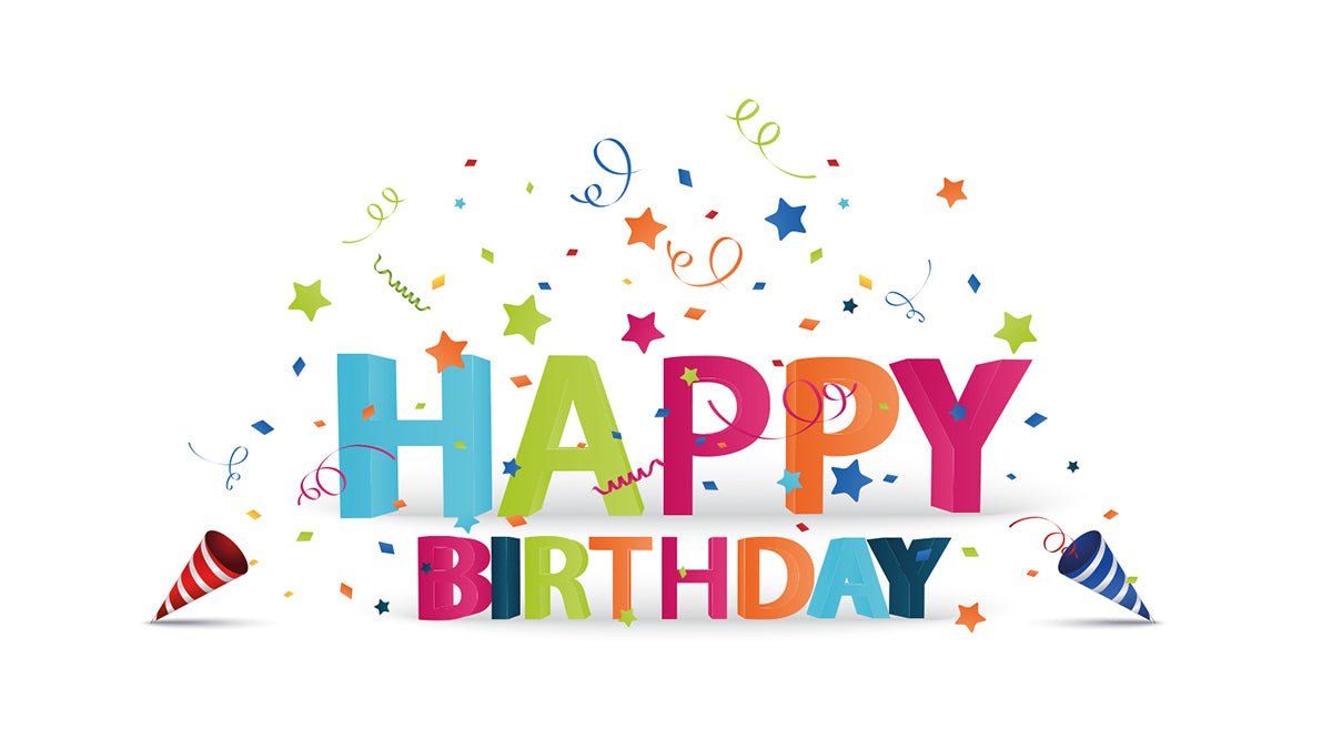 Tatoo eat Birthday - bag of 6 tatoos