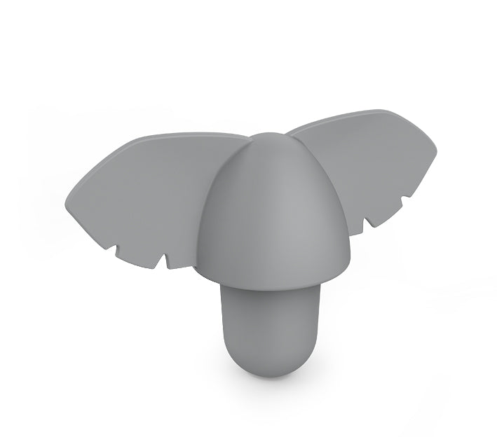 ZOO Bottle stopper elephant Gris