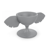 ZOO Egg cup elephant Gris